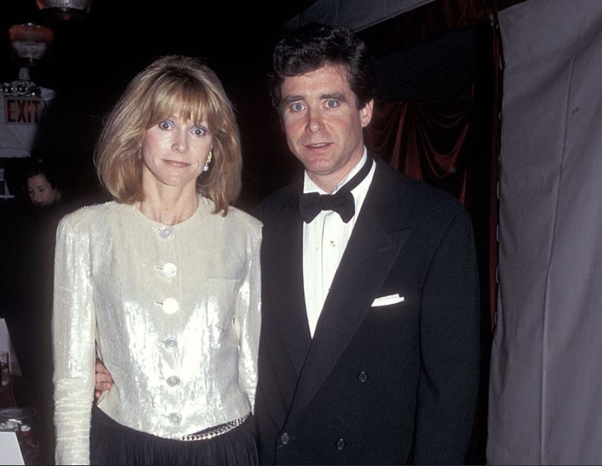 Jay McInerney with his third wife, Helen Bransford.