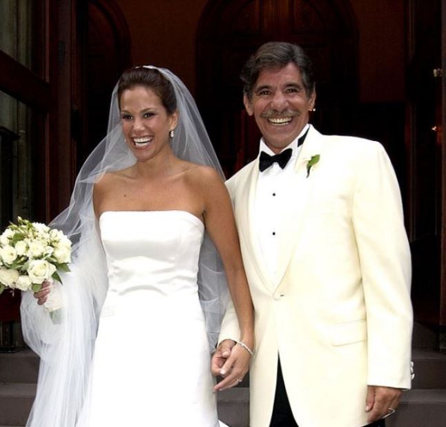 Erica Michelle Levy and Geraldo Rivera's wedding ceremony.