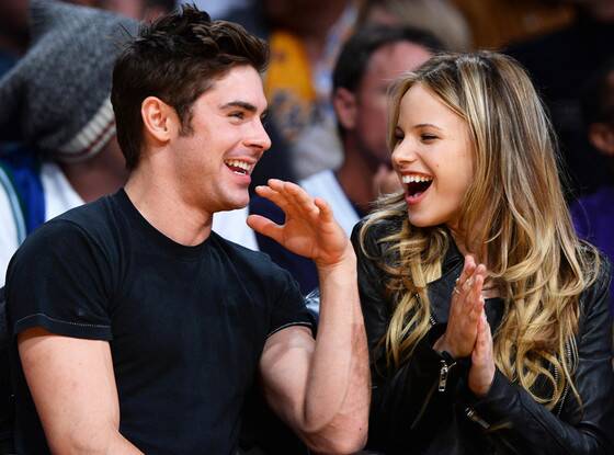 Halston Sage and her rumored boyfriend Zac Efron