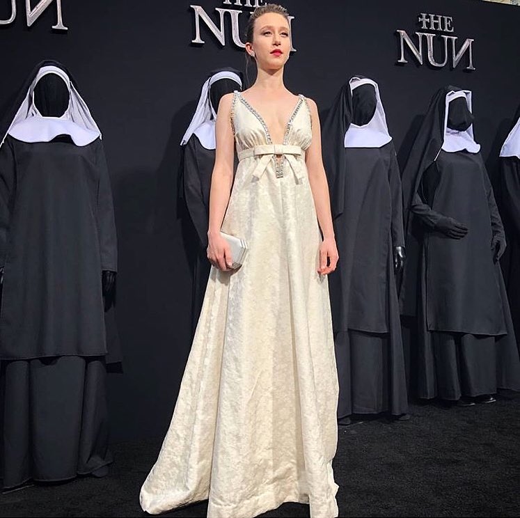 Taissa Farmiga in the premiere of The Nun
