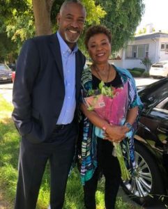Barbara Lee with her son, Tony Lee