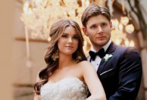 Danneel Ackles and Jensen Ackles on their big day