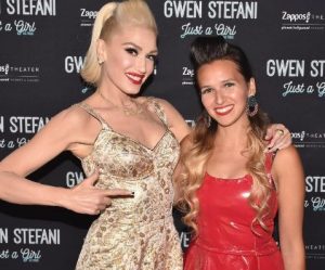 Heather Taddy with Gwen Stefani