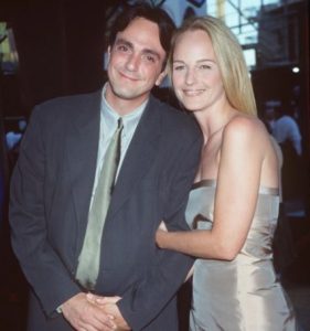 Helen Hunt with her ex-husband, Hank Azaria