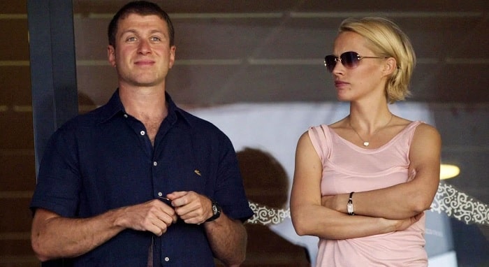 Roman Abramovich and his ex-wife Irina Malandina