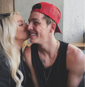 Kaylyn with her boyfriend Taylor source: Google