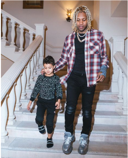 American rapper Lil Durk is a father of three children