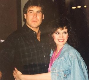 The photo of Marie Osmond and Brian Blosil