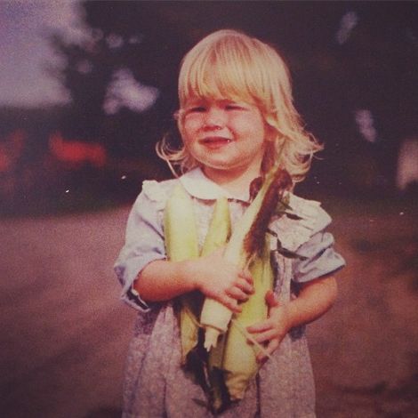 Lily Rabe's childhood picture