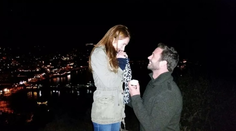 Miranda and Ben on Catalina Island