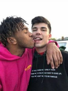 Kevin and Jaden expressing their love