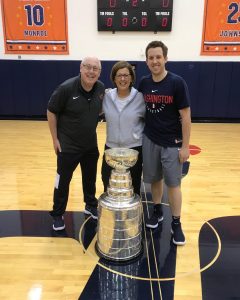 Mike with his wife Nanci and son Eric.