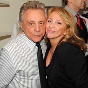 Antonia Valli with her father, Frankie Valli