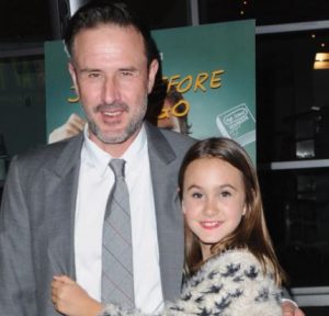 David Arquette with his daughter, Coco from ex-wife, Courteney Cox