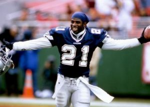 Deion Sanders lies in the category of Top 100 NFL's Players in 2010
