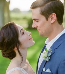 Fedor Andreev on the day of his wedding with wife, Meryl Davis