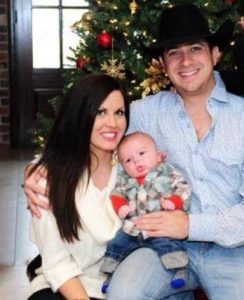 Jennifer Brennan with her ex-boyfriend, Todd Foster and son, Brennan Grey