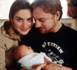 Kate Winslet, Jim Threapleton and their daughter, Mia Honey