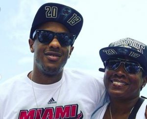 Mario Chalmers with his mother