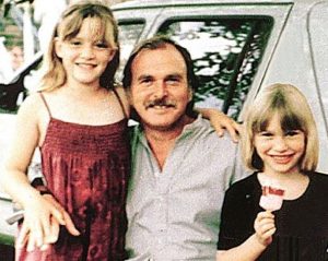 Kate Winslet with her father, Roger Winslet, and sister, Beth Winslet