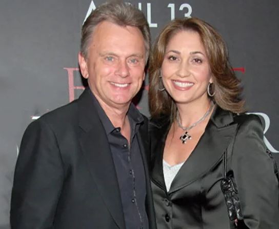 Pat Sajak and wife Lesly Brown Sajak