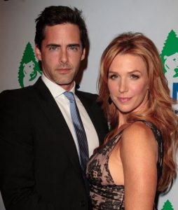 Poppy Montgomery with her former partner, Adam Kaufman