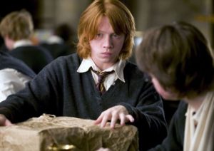 Rupert Grint plays his role in the Harry Potter Franchise