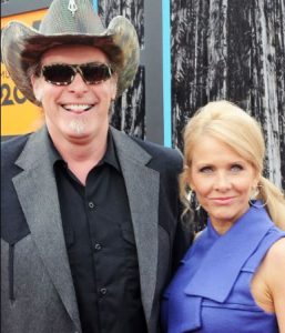 Ted Nugent with his current wife, Shemane Deziel