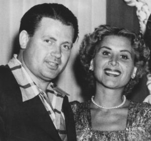 The late Rose Marie with her late husband, Bobby Guy