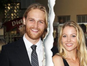 Sanne Hamers along with her ex-spouse, Wyatt Russell