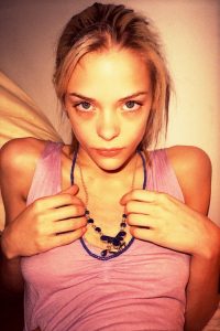 Jaime King when she was 14 years of age.