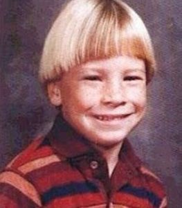 Brian Littrell during his childhood.