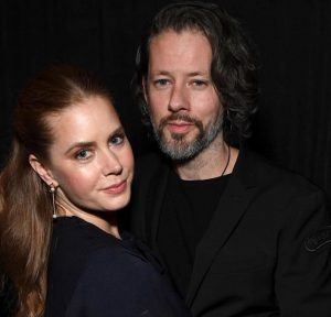 Darren Le Gallo with wife Amy Adams.