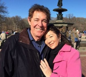 Barry Williams with his third and present wife, Tina Mahina