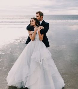 Kellan Lutz on the day of his wedding with Brittany Gonzales in 2017