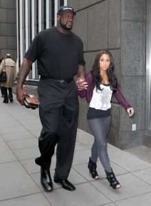 Nicole once dated basketball player Shaquille O'Neill.