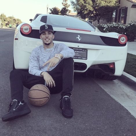LiAngelo Ball enjoys a great fortune