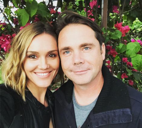 Erinn Hayes and her husband