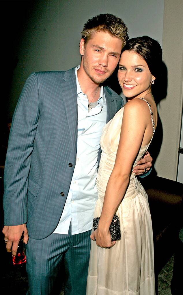 Sophia Bush with her ex-husband Chad