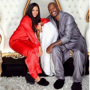 Samantha wished Happy Birthday to her husband Tyrese