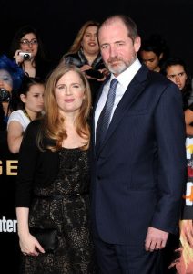 Suzanne Collins with her ex-husband Charles Pryor.