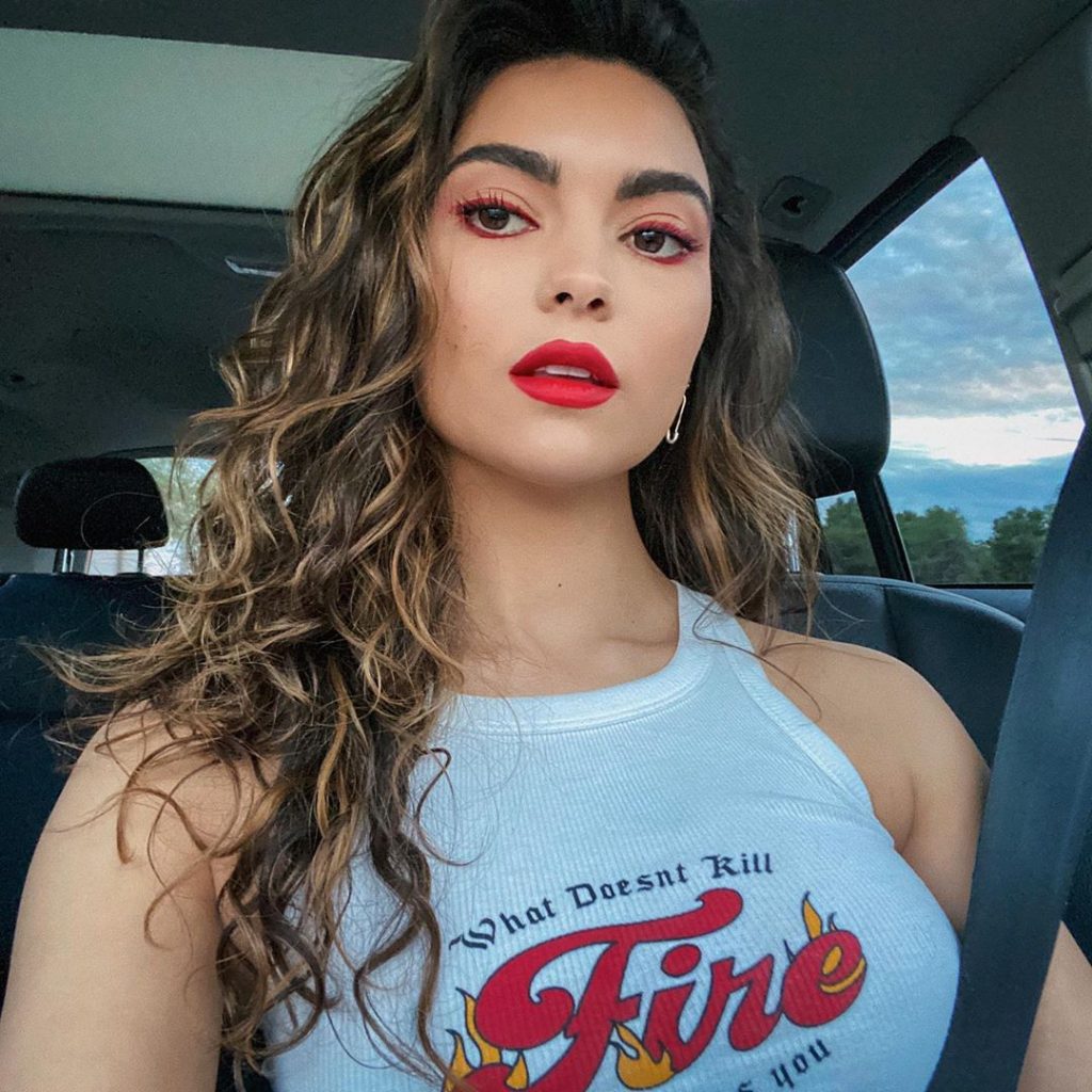 American model Kyra Santoro has a impressive net worth as of now