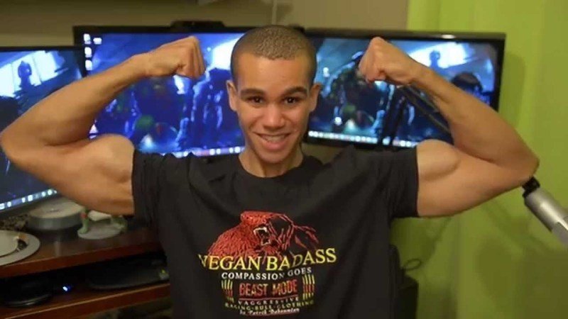 Vegan Gains Is A Canadian Bodybuilder Vegan Activist And Youtuber