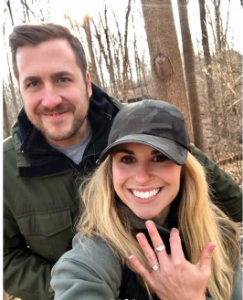 Lara announced her engagement with her long time boyfriend