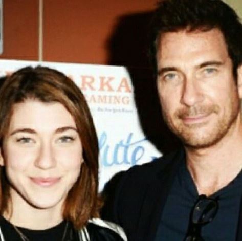 Dylan McDermott with his first born
