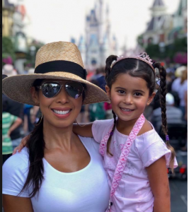 Veronica with her daughter at Happy National Daughters Day!