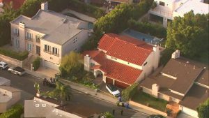 Pop home in Hollywood Hills where he was found death.