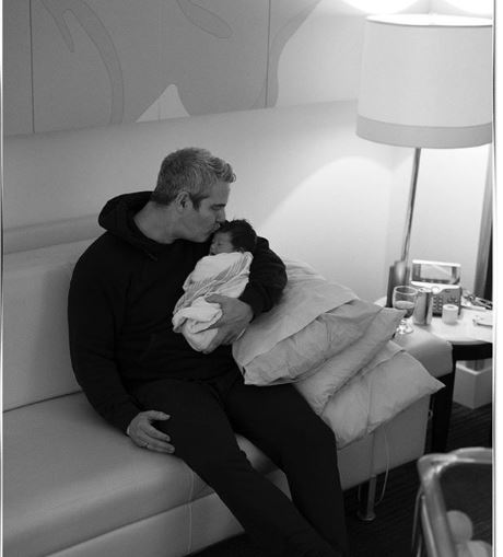 Benjamin Allen Cohen with his father Andy Cohen