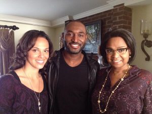 Tattiawna Jones with her family members.