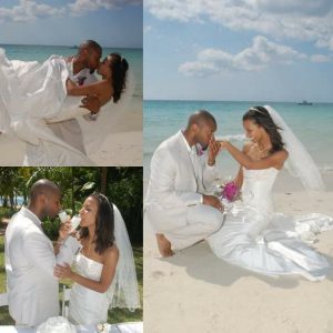 Constance Jones with her beloved husband, Troy Simmons.